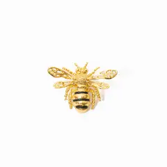 ANDREA AMARILLO - Broche De Abeja Reina