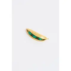 ANDREA AMARILLO - Broche De Arveja
