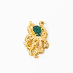 ANDREA AMARILLO - Broche De Pulpo