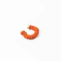 ANDREA AMARILLO - Ear Cuff De Tejido Grande
