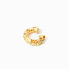 ANDREA AMARILLO - Ear Cuff De Lagunas Sin Tejido