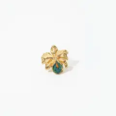ANDREA AMARILLO - Ear Cuff De Cattleya