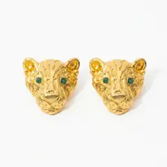 ANDREA AMARILLO - Aretes De Jaguar