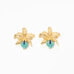 ANDREA AMARILLO - Aretes De Cattleya