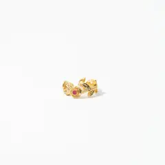 ANDREA AMARILLO - Ear Cuff De Rosas