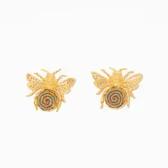ANDREA AMARILLO - Aretes De Abeja