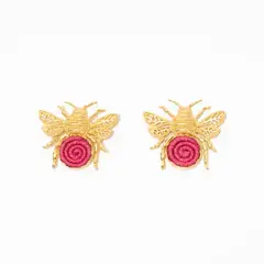 ANDREA AMARILLO - Aretes De Abeja