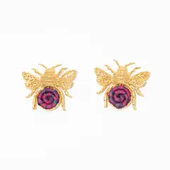 ANDREA AMARILLO - Aretes De Abeja