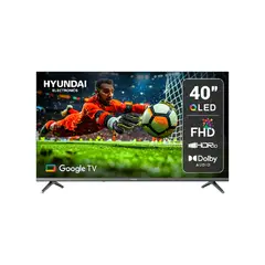 HYUNDAI - Televisor 40 101 cm Full HD QLED Google TV HYLED4029QG