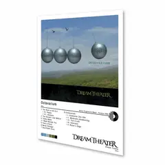 PRINTKING - Póster Dream Theater - Octavarium - Metal 30x42cm A3 Afiche