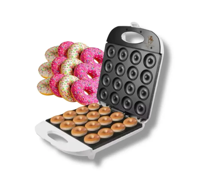 Maquina Para 16 Mini Donas Visioneer Donut Maker Electrica