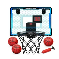 GENERICO - Canasta Aro De Baloncesto Tablero Con Contador Digital
