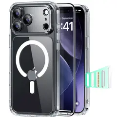 ESR - Classic Hybrid Kit Funda y Protector de Pantalla iPhone 17 Pro Transparente