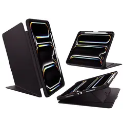 ESR - Flip Funda con Portalápiz y Soporte para iPad Pro 13 Negro