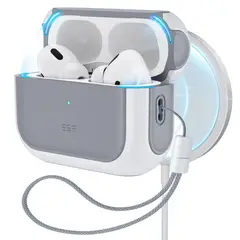 ESR - Estuche MagSafe con Correa para AirPods Pro 3 Blanco