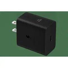 SAMSUNG - Cargador de Pared Original 60 W USB-C Superrápido Negro