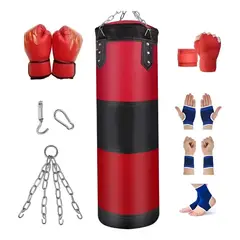 U BUY - Guantes De Boxeo + Juego De Ejercicios Con Sacos De Arena