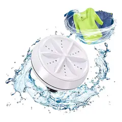 GENERICO - Mini Lavadora Automática Portátil Creamoon Para Ropa Delicada White