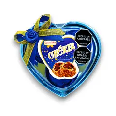 ADRO - Estuche Chocolates Corazón Azul X3 Bombones