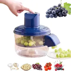 GENERICO - Peladora Eléctrica Recargable Para Ajo, Uvas y Tomate Cherry Automática Inalámbrica USB