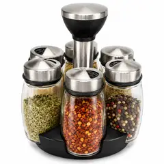 ONE PIXEL - Organizador De Condimentos Para Cocina Especias Giratorio Redondo