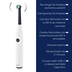 BEURER - Cepillo De Dientes Eléctrico Recargable Aleman Giratorio Tb 15