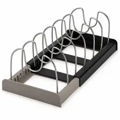 ONE PIXEL - Organizador Para Tapas De Ollas Extensible o Retractil 7 Puestos