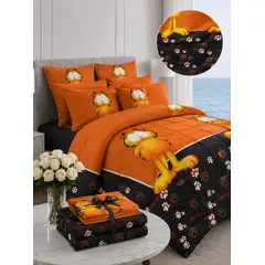 SIRENITAS - Juego de sabanas cama Sencilla Semi Doble Queen King Garfield