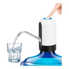 GENERICO - Water Dispenser Dispensador Automático De Agua Blanco Para Botellón 5-20l Led Recargable