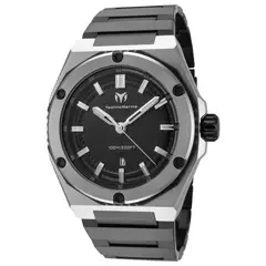 TECHNOMARINE - Reloj Coral Legacy TM416089 Negro para Hombre