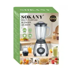 SOKANY - Licuadora Multifuncional 2 en 1