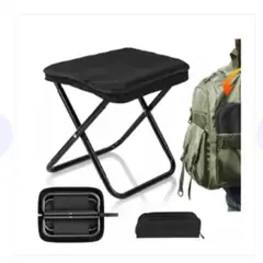 GENERICO - Silla Plegable Portátil Camping Tipo Cartera