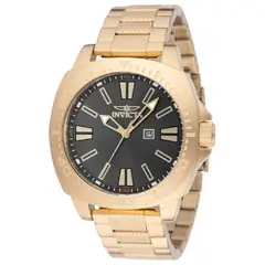 INVICTA - Reloj Speedway Hombre 50 mm Negro y Dorado