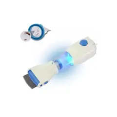 GENERICO - Aspiradora para Cabello, Piojos y Liendres con Peine Extractor Eléctrico