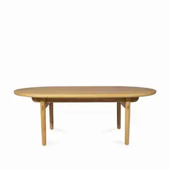 AMBIENTE LIVING - Mesa de centro Celin ovalada 45x130x70