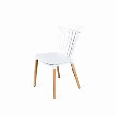 AMBIENTE LIVING - Silla Rail blanca