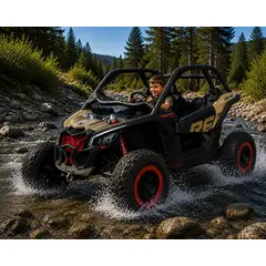 GENERICO - Carro Moto Eléctrico Montable Maverick 24v Licenciado Can-am