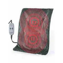 TELEVENTAS COM - Almohadilla Térmica Con Peso Y Vibración Calor Relajante, Masaje y Máximo Confort