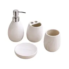 GENERICO - Kit de Baño Accesorios Prácticos y Funcionales para tu Baño