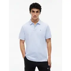 TOMMY HILFIGER - Polo de corte regular ribeteado con logo