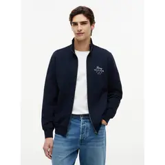 TOMMY HILFIGER - Chaqueta de cuello alto con cierre de cremallera
