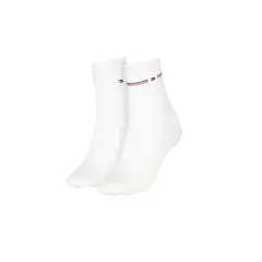 TOMMY HILFIGER - Pack blanco de 2 pares de medias cortos para mujer