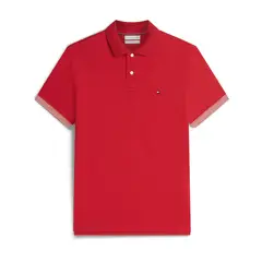 TOMMY HILFIGER - Polo de corte regular con tejido jacquard