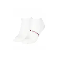 TOMMY HILFIGER - Pack blanco de 2 medias sneaker para mujer con diseño mesh