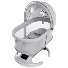 GENERICO - Cuna Mesedora Electrica Para Bebe 3 En 1 30912 BBL