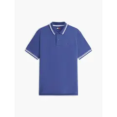 TOMMY HILFIGER - Polo de corte regular ribeteado con logo