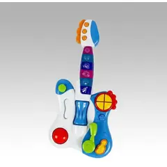 KIDSHOP - Guitarra Eléctrica De Juguete Niños Azul HE0501-AZ