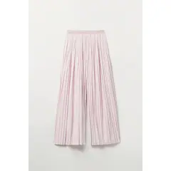 QTORSE - Pantalón para niña plisado elegante con cintura elástica Dafne de