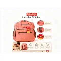 GENERICO - Mochila Pañalera Tu Compañero Práctico y Estilo para Mamás y Bebés