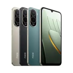 XIAOMI - Celular POCO Black C81 Pro 4G 256GB 4GB RAM, Smartphone con Pantalla 6.9” y Batería de Alta Duración